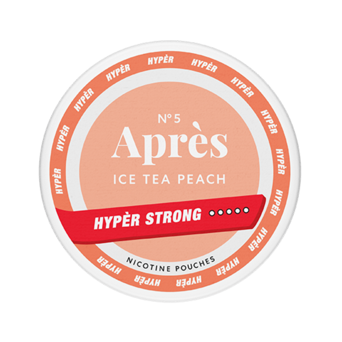 Can of Après Ice Tea Peach Hyper Strong - Nicotine Pouches

