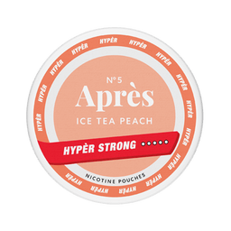 Can of Après Ice Tea Peach Hyper Strong - Nicotine Pouches

