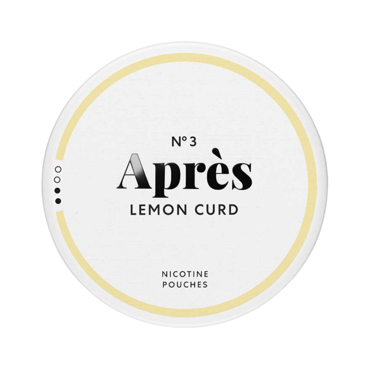 Can of Après Lemon Curd - Nicotine Pouches