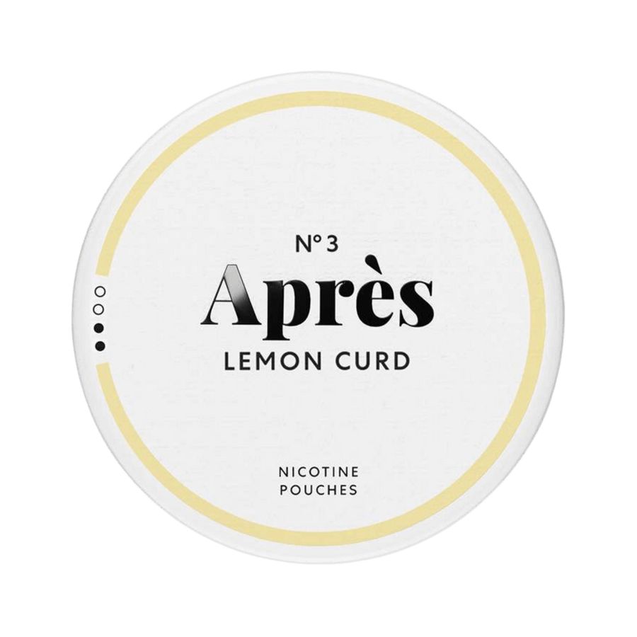 Can of Après Lemon Curd - Nicotine Pouches