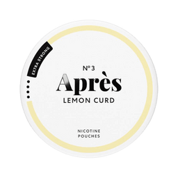 Can of Après Lemon Curd Extra Strong - Nicotine Pouches