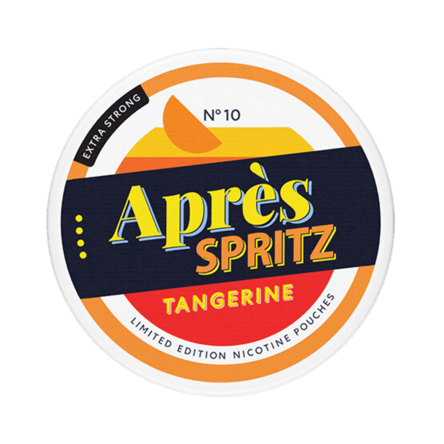 Can of Après Spritz Tangerine Extra Strong - Nicotine Pouches