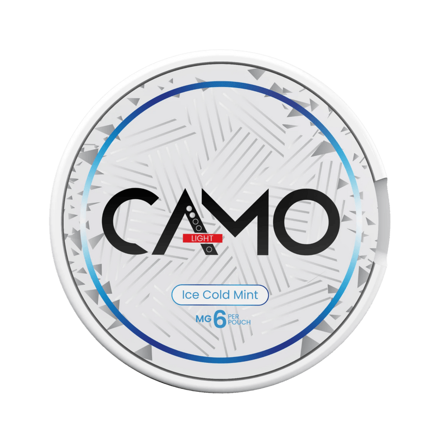 Can of CAMO Ice Cold Mint - Nicotine Pouches