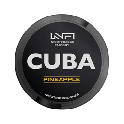 Can of CUBA Pineapple - Nicotine Pouches
