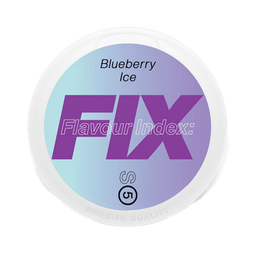 Can of FIX Blueberry Ice - Nicotine Pouches