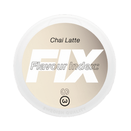 Can of FIX Chai Latte - Nicotine Pouches