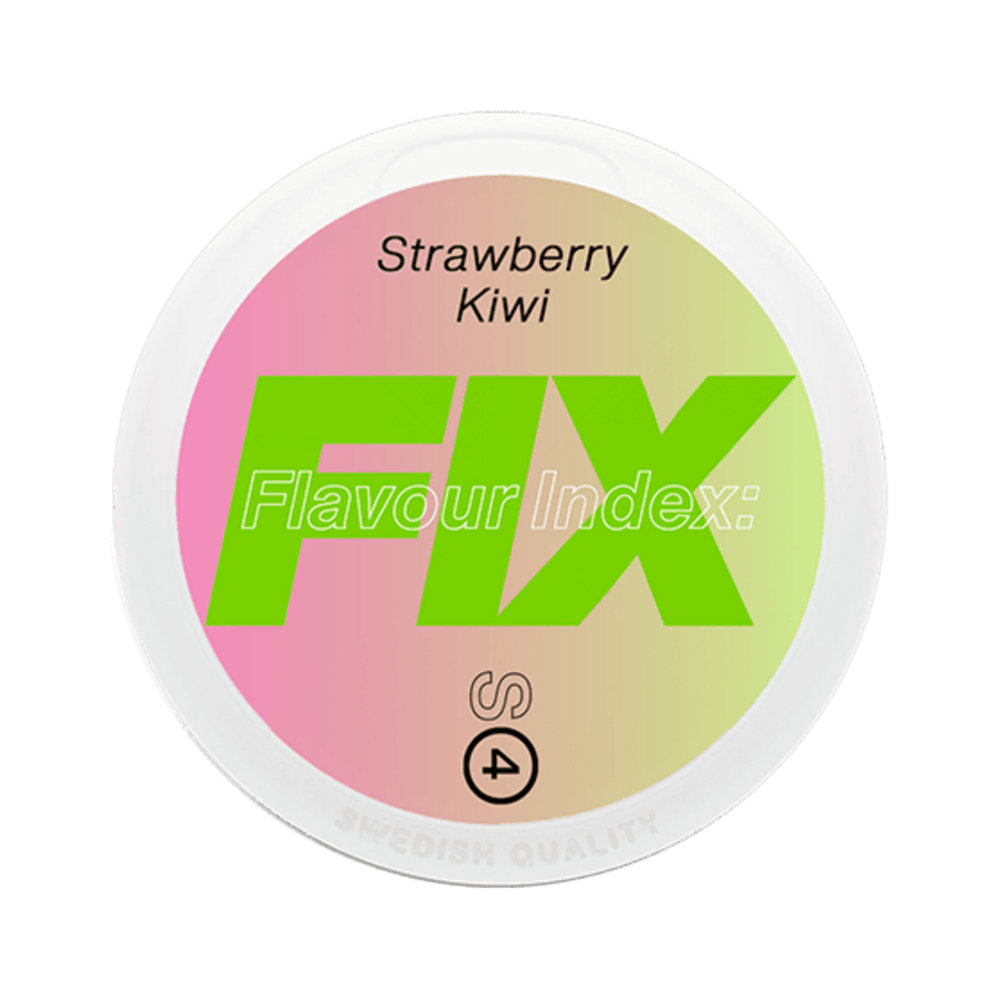 Can of FIX Strawberry Kiwi - Nicotine Pouches