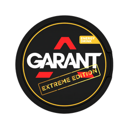 Can of Garant Extreme Energy Drink - Nicotine Pouches