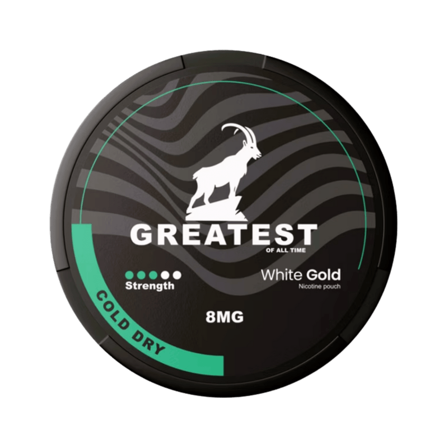 Can of Greatest Cold Dry Black - Nicotine Pouches