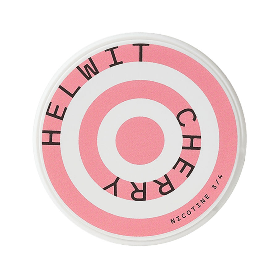 Can of Helwit Cherry - Nicotine Pouches


