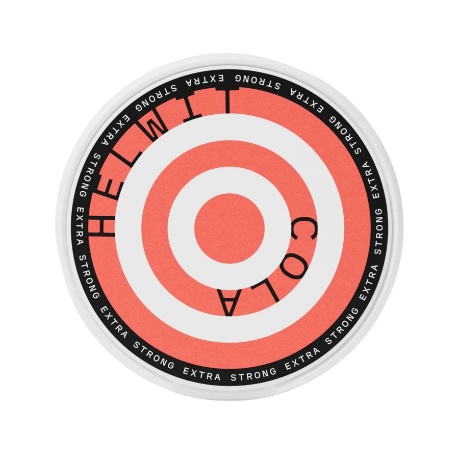 Can of Helwit Cola Extra Strong - Nicotine Pouches

