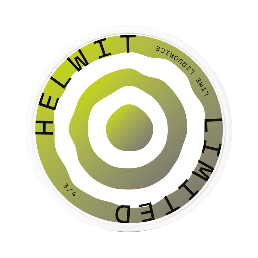 Helwit Lime/Liquorice - Limited Edition - Swedie