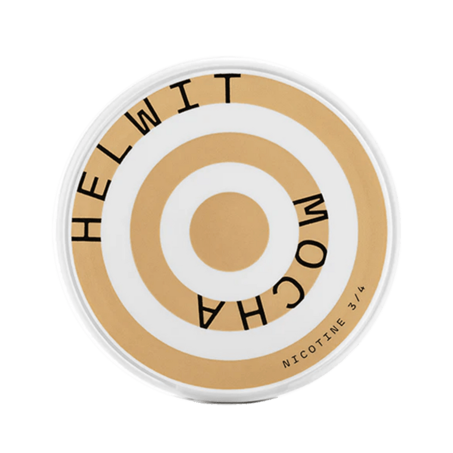 Can of Helwit Mocha - Nicotine Pouches