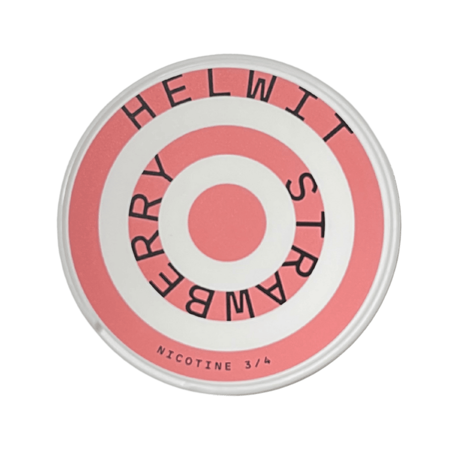 Can of Helwit Strawberry - Nicotine Pouches

