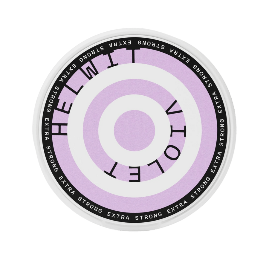 Can of Helwit Violet Extra Strong - Nicotine Pouches

