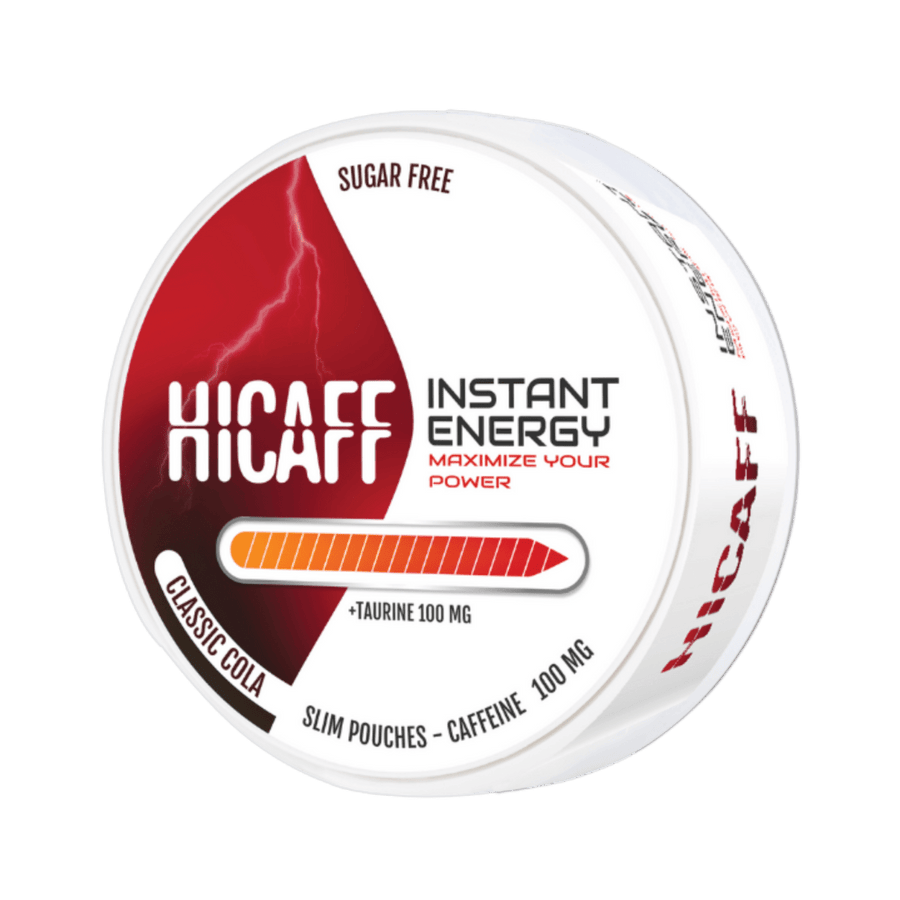 Can of Hicaff Classic Cola - Nicotine Pouches
