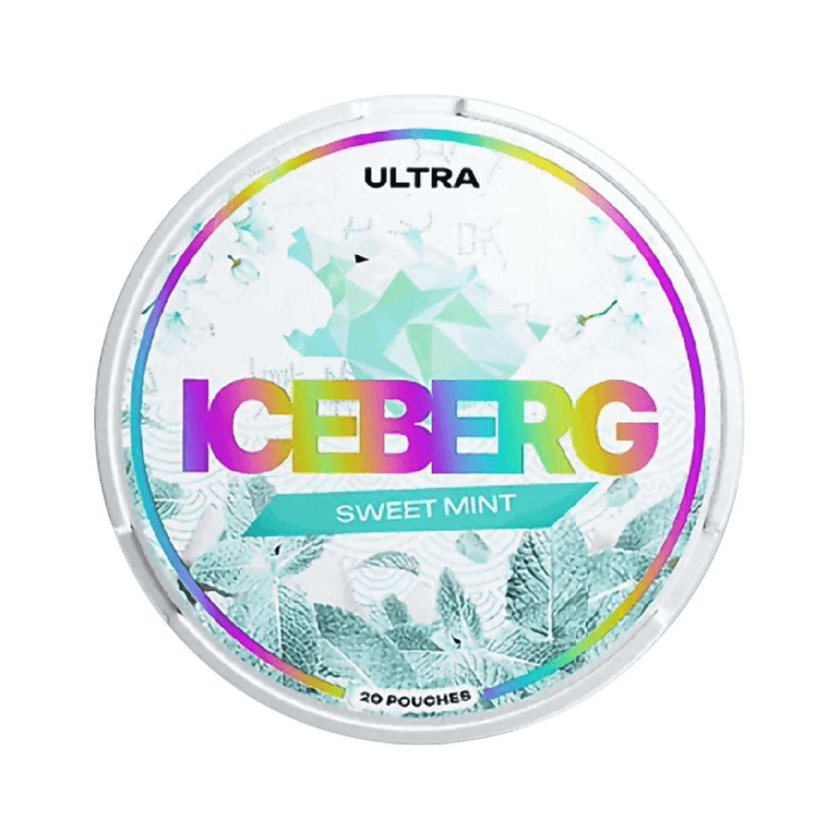 Can of ICEBERG Sweet Mint - Nicotine Pouches