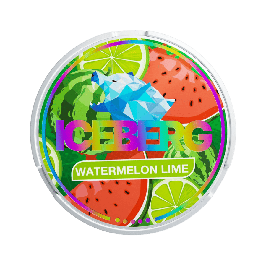 Can of ICEBERG Watermelon Lime - Nicotine Pouches