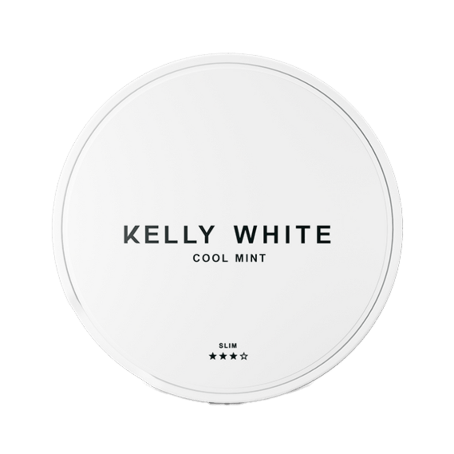 Can of Kelly White Cool Mint - Nicotine Pouches