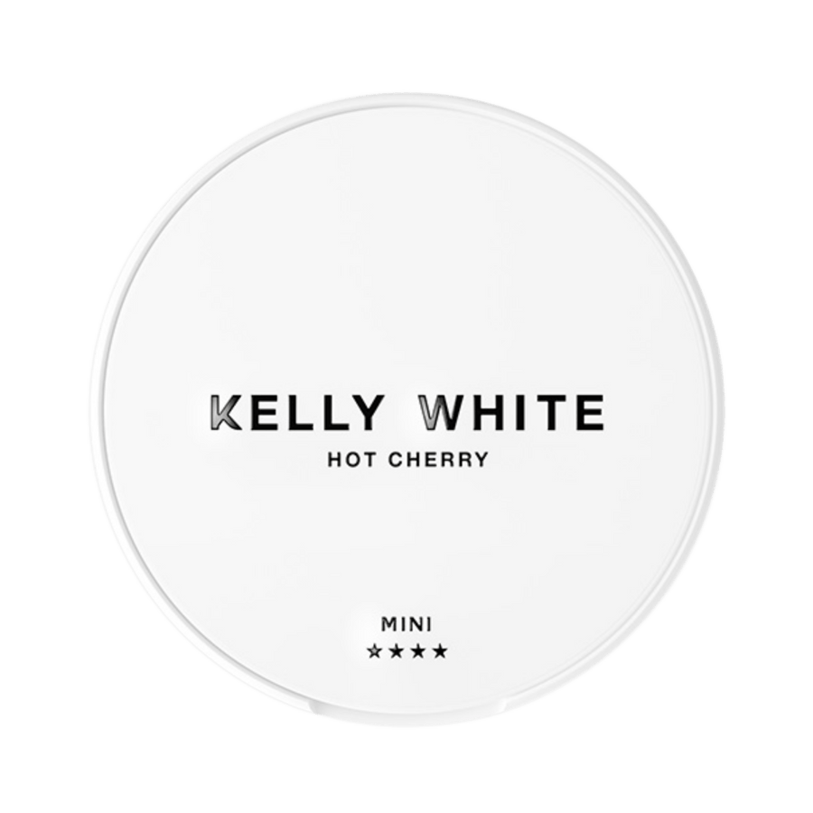 Can of Kelly White Hot Cherry Mini Strong - Nicotine Pouches