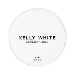 Can of Kelly White Raspberry Lemon Mini - Nicotine Pouches