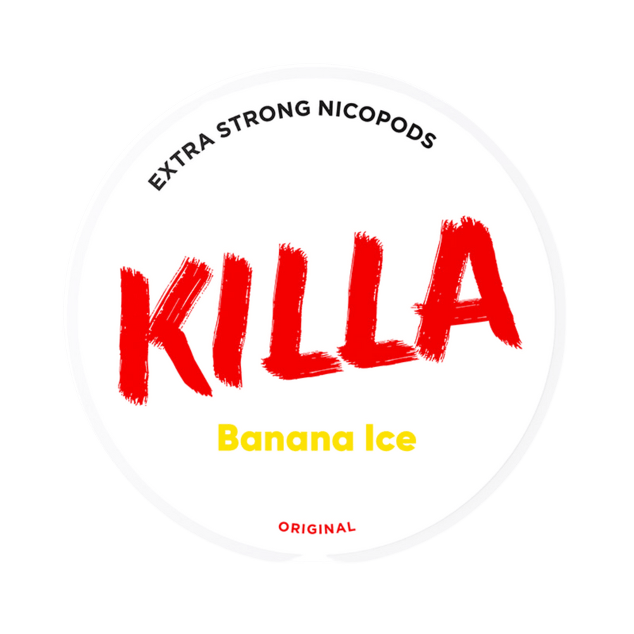 Can of Killa Banana Ice - Nicotine Pouches
