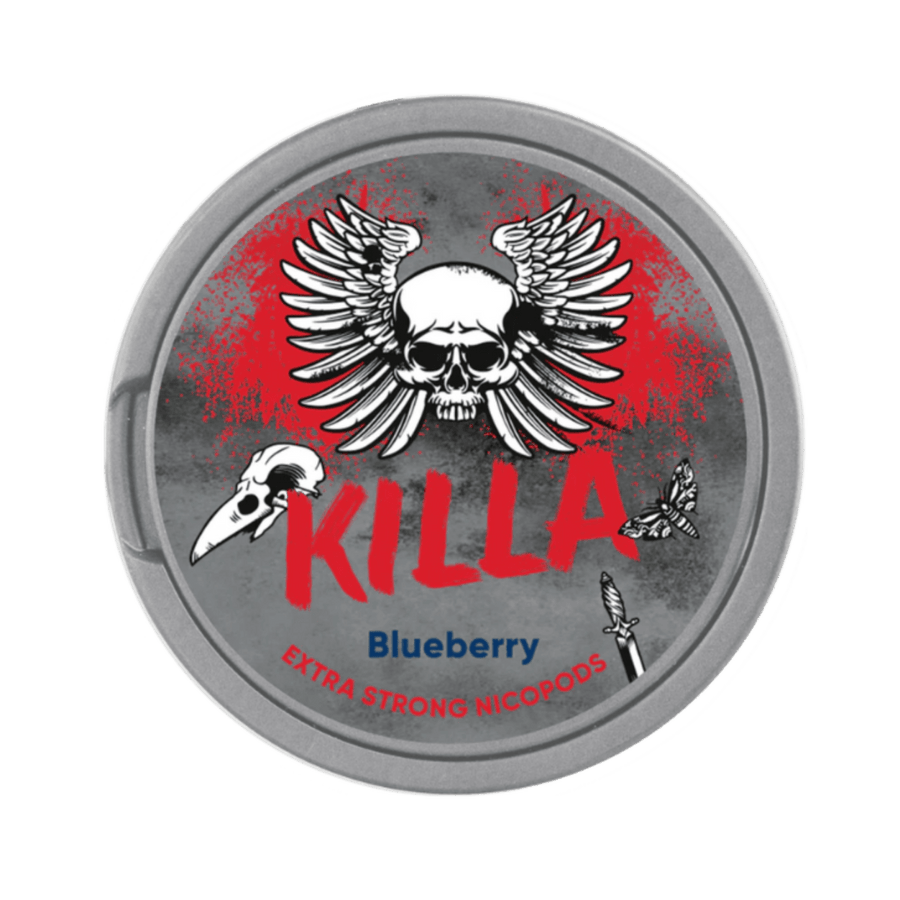 Can of Killa Blueberry - Nicotine Pouches