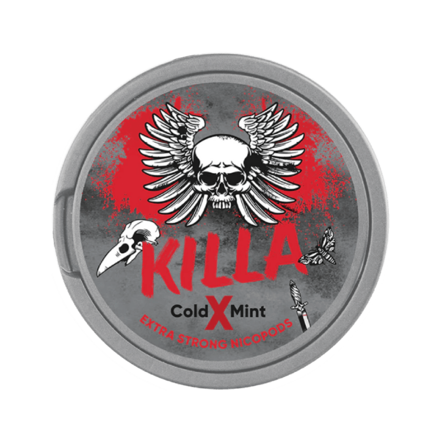 Can of Killa Cold X Mint - Nicotine Pouches