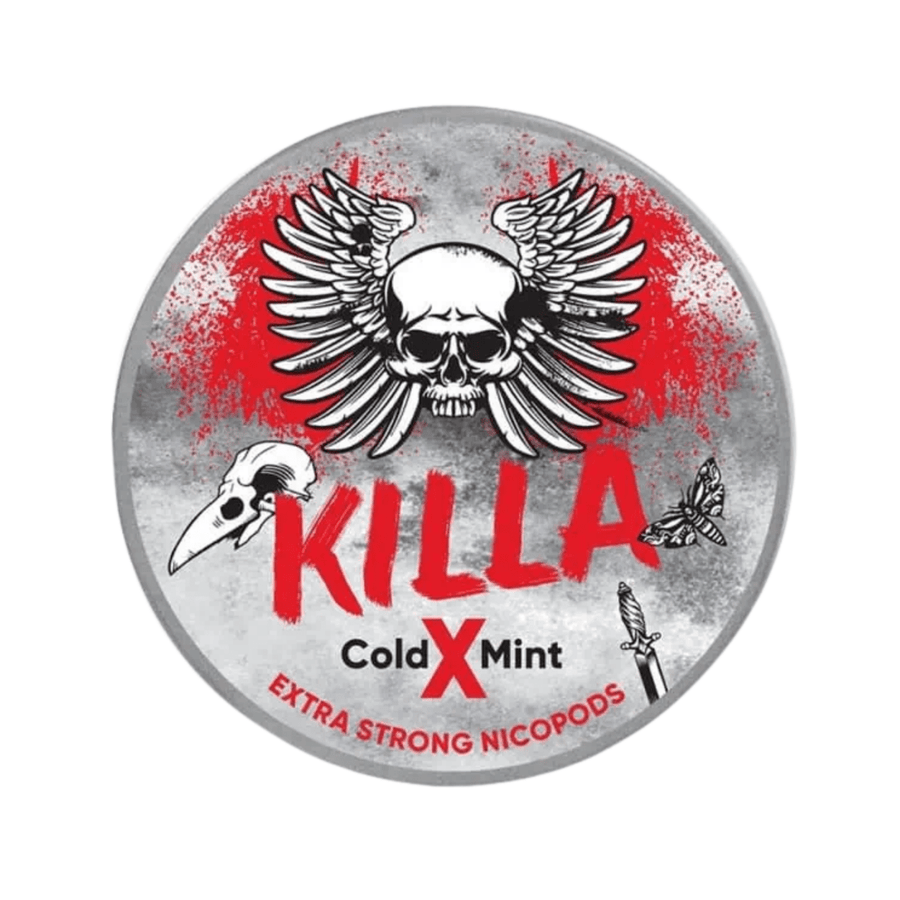 Can of Killa Cold X Mint - Nicotine Pouches