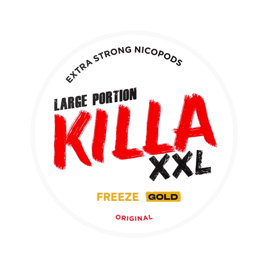 Killa XXL Large Portion Freeze Gold - swedie