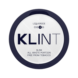 Can of Klint Liquorice - Nicotine Pouches