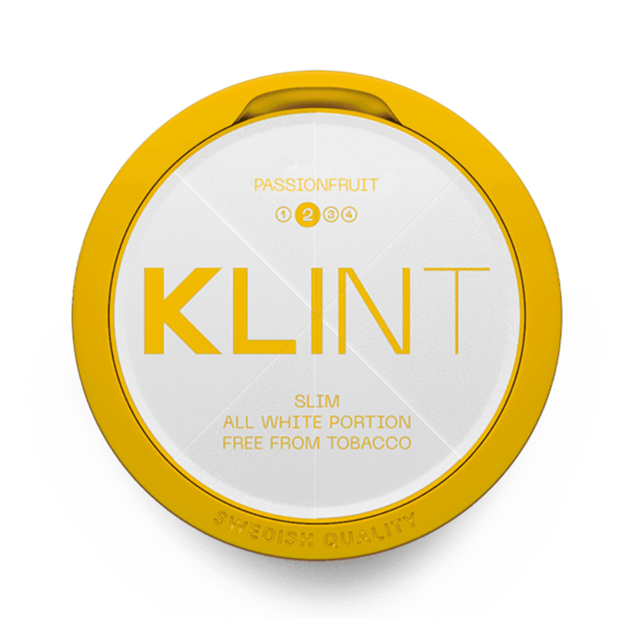 Can of Klint Passionfruit - Nicotine Pouches