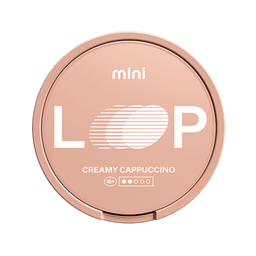 Can of Loop Creamy Cappuccino Mini - Nicotine Pouches