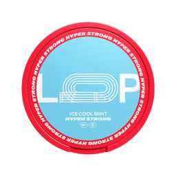Can of Loop Ice Cool Mint Hyper Strong - Nicotine Pouches

