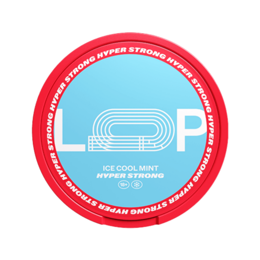 Can of Loop Ice Cool Mint Hyper Strong - Nicotine Pouches

