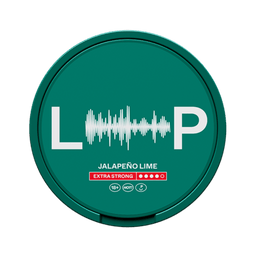 Can of LOOP Jalapeno Lime Extra strong - Nicotine Pouches
