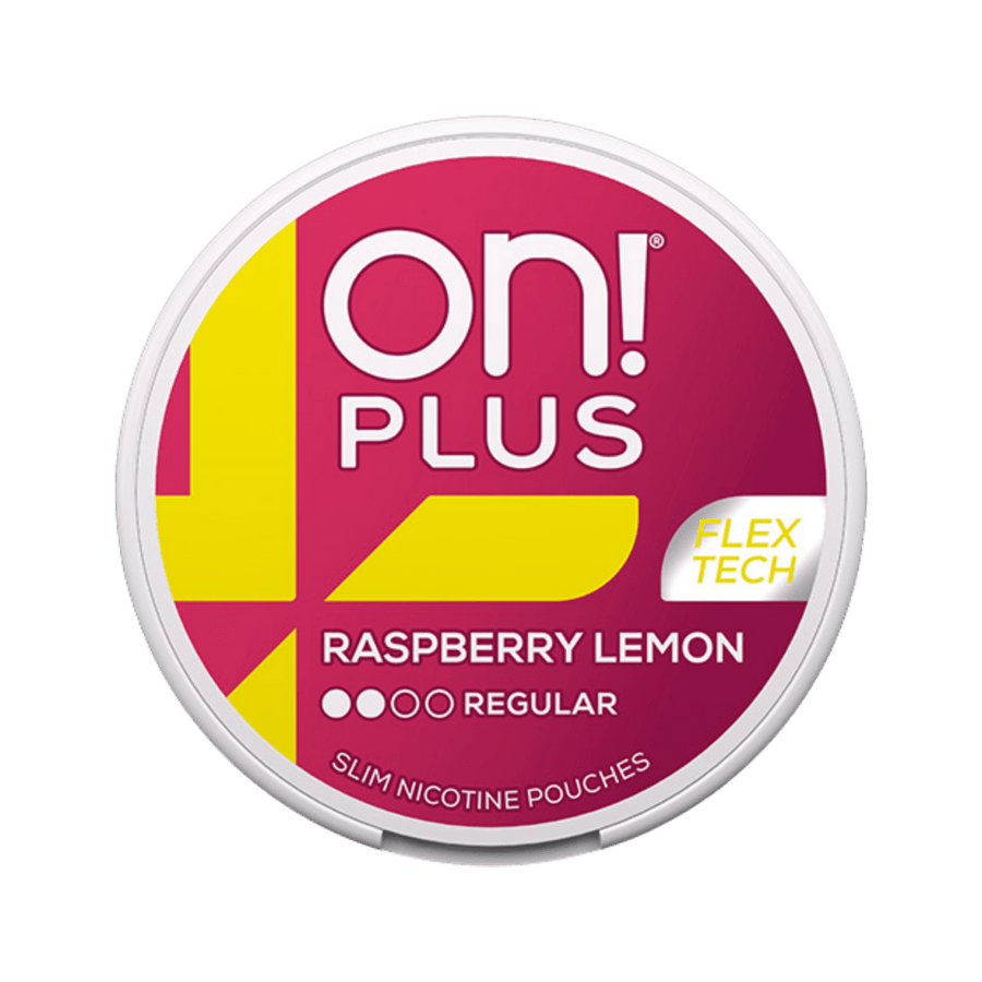 On! Plus Raspberry Lemon Regular - swedie