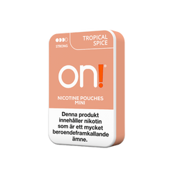 On! Tropical Spice Strong - swedie