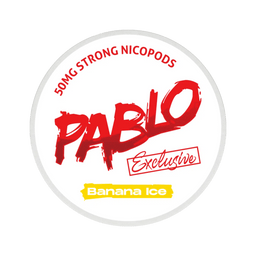 Can of Pablo Banana Ice – Nicotine Pouches

