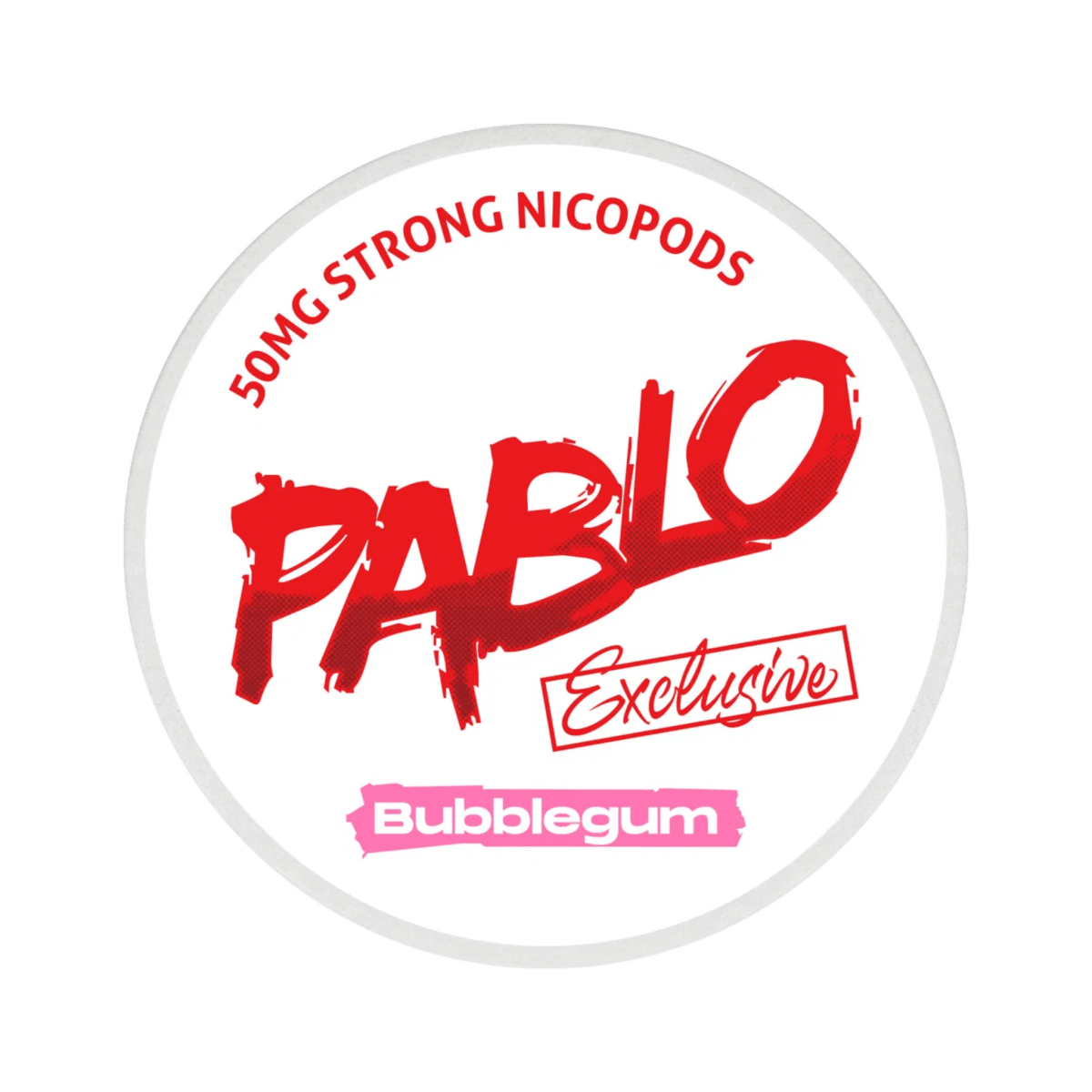 Can of Pablo Bubblegum - Nicotine Pouches