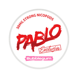 Can of Pablo Bubblegum - Nicotine Pouches