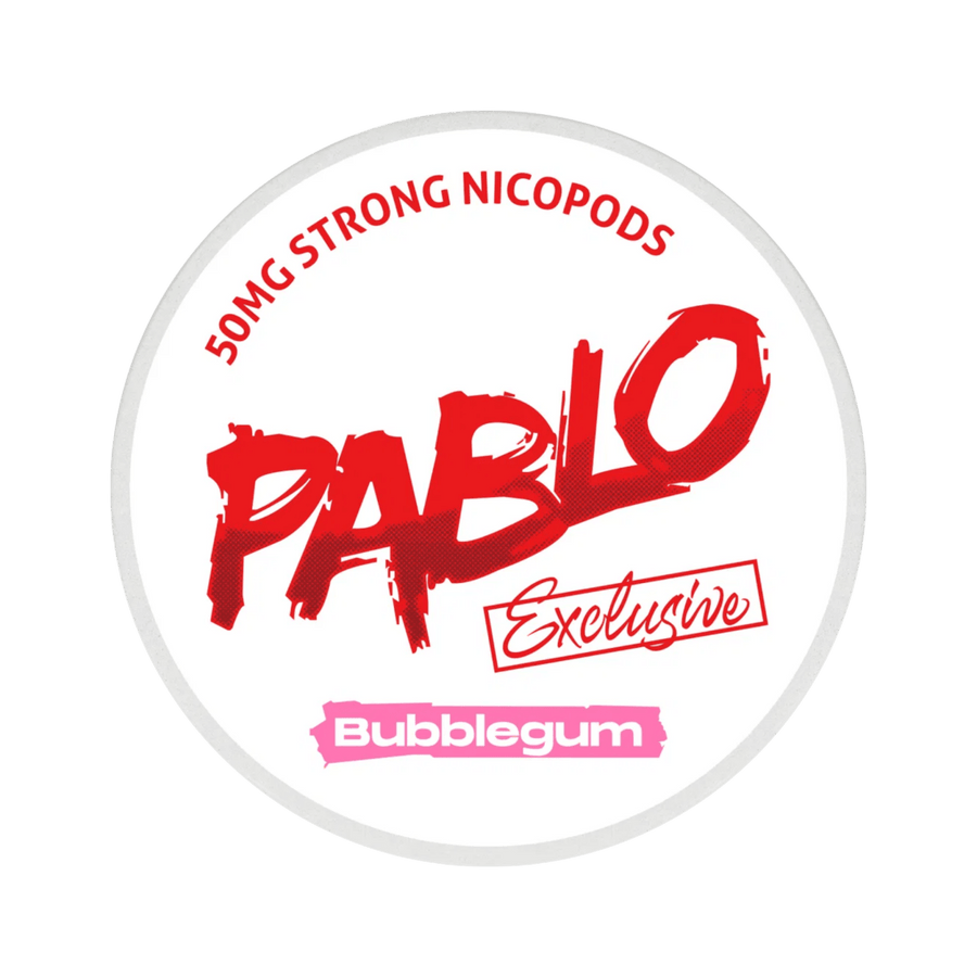 Can of Pablo Bubblegum - Nicotine Pouches