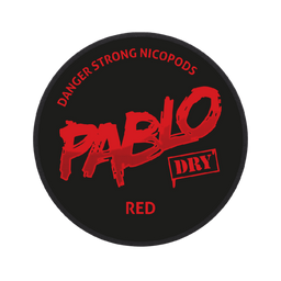 Can of Pablo Dry Red – Extreme Nicotine Pouch

