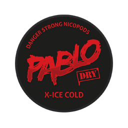 Can of Pablo Dry X Ice Cold – Extra Strong Nicotine Pouch
