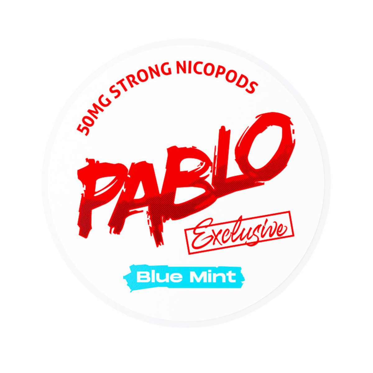 Can of Pablo Exclusive Blue Mint – Nicotine Pouch

