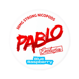 Can of Pablo Exclusive Blue Raspberry – Nicotine Pouch