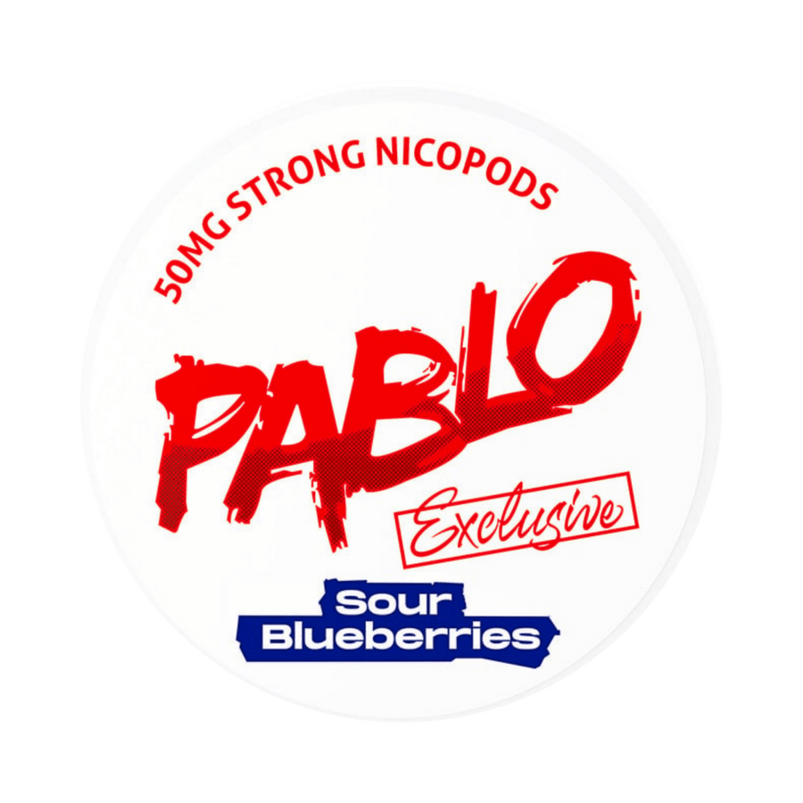Pablo Exclusive Sour Blueberries - swedie