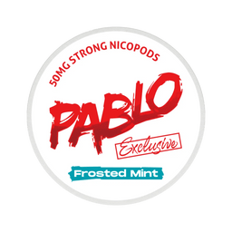 Can of Pablo Frosted Mint - Nicotine Pouches