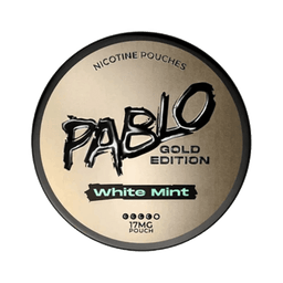 Can of Pablo Gold Edition White Mint – Nicotine Pouch