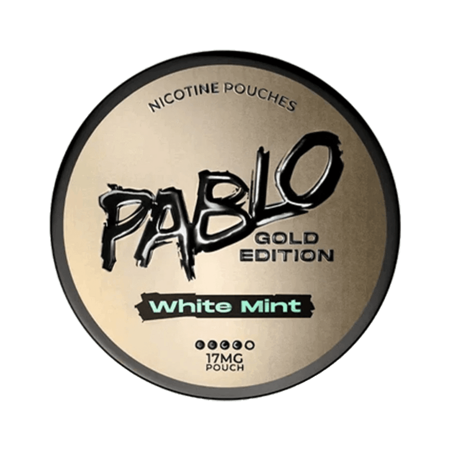 Can of Pablo Gold Edition White Mint – Nicotine Pouch